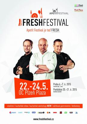 Apetit Festival hls nvrat do Plzn: Nyn s novm nzvem FRESH Festival. Ochutnte i had maso